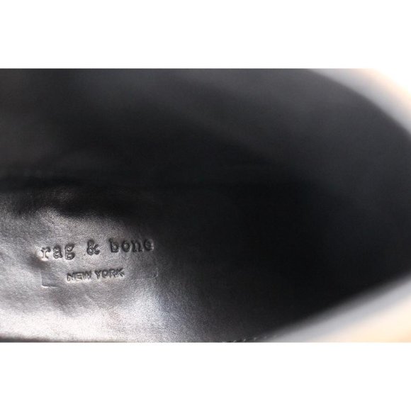 Rag & Bone Boots Newbury Women's 38.5 / 8.5 Bootie Distressed Brown Suede Heel - Picture 10 of 10